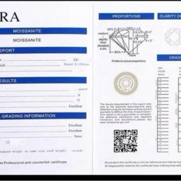 New 10 carats Diamond Moissanite Necklace - Picture 5 of 7